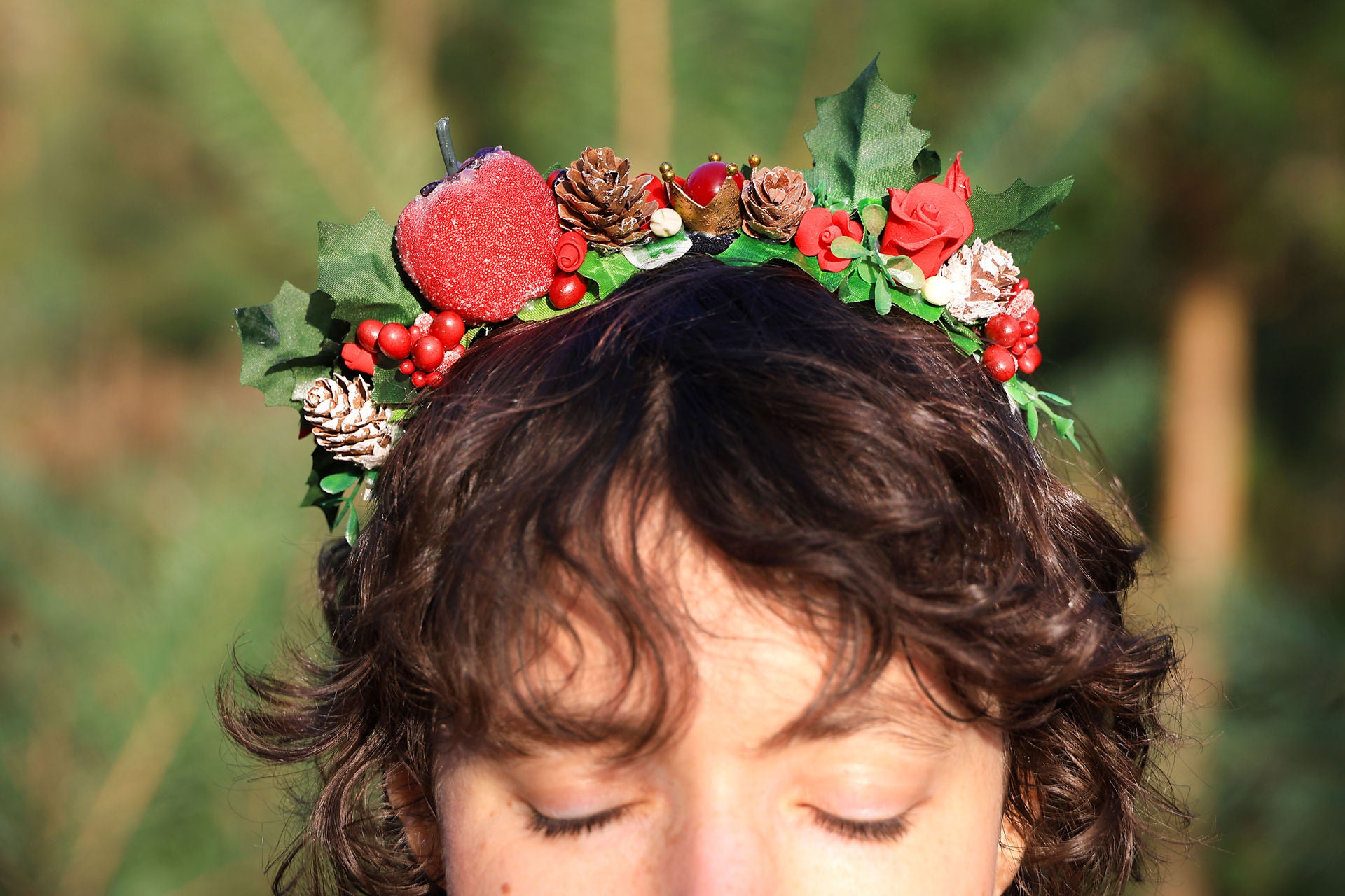 Kopfschmuck: Erfülltes Leben