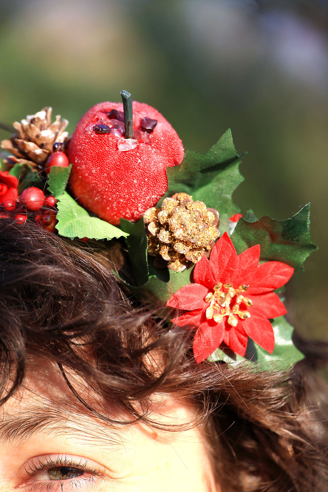 Kopfschmuck: Erfülltes Leben