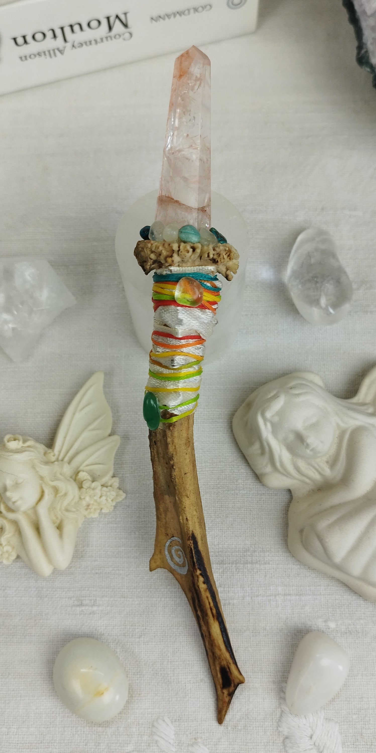 Kristallstab Frieden und Freude