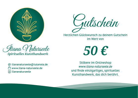 Gutschein Iliana Naturseele