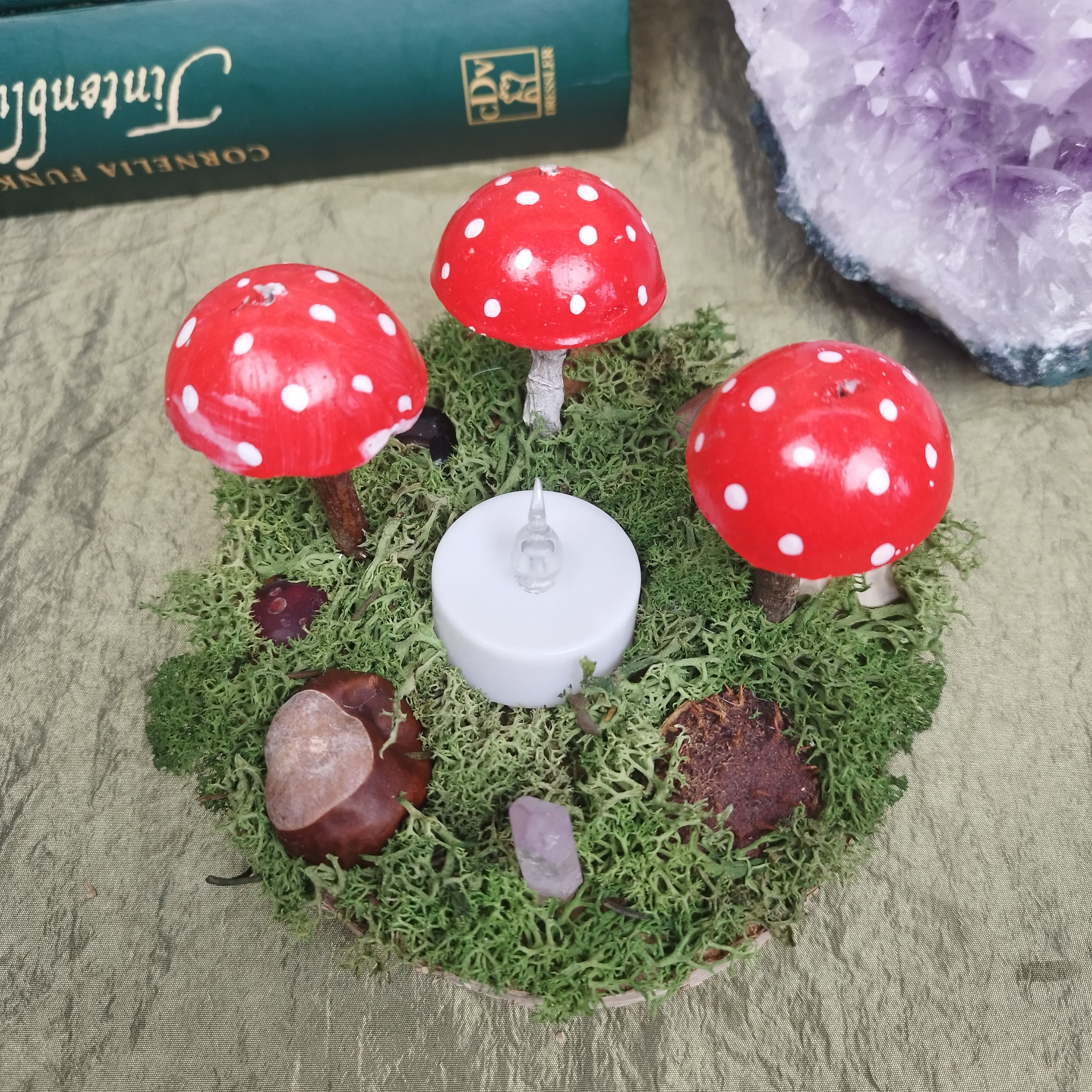 Altar Fliegenpilz in fünf Varianten