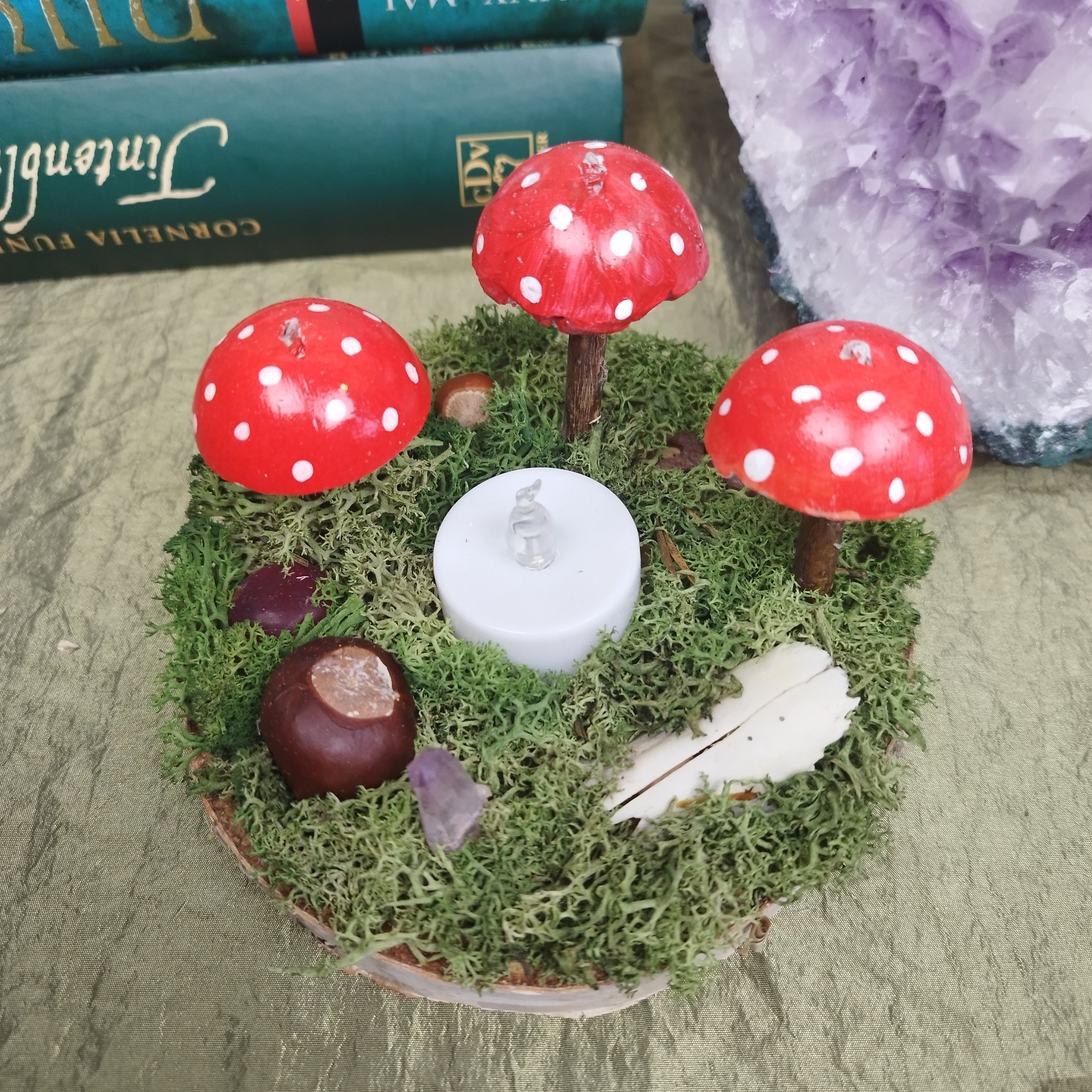 Altar Fliegenpilz in fünf Varianten