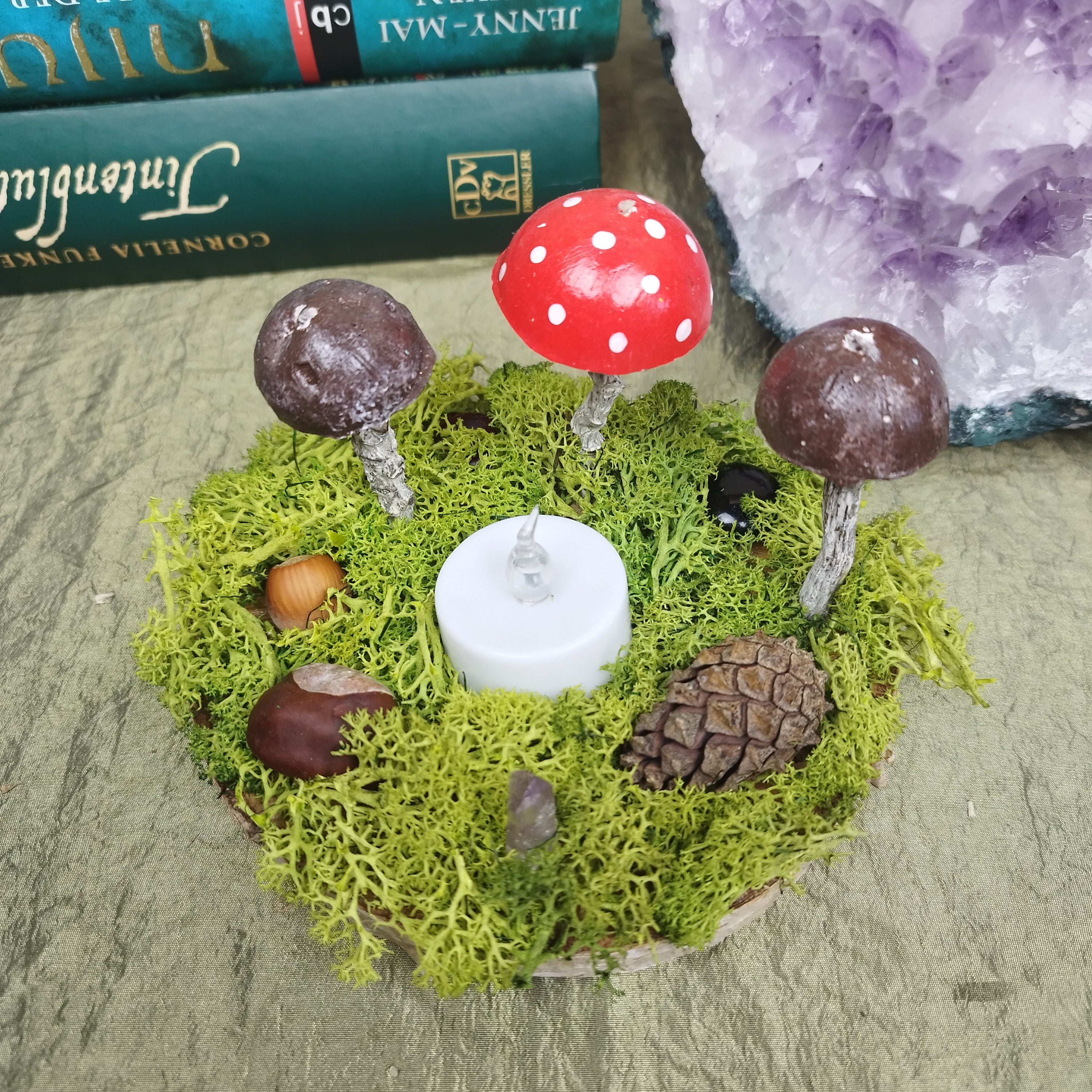 Altar Fliegenpilz in fünf Varianten