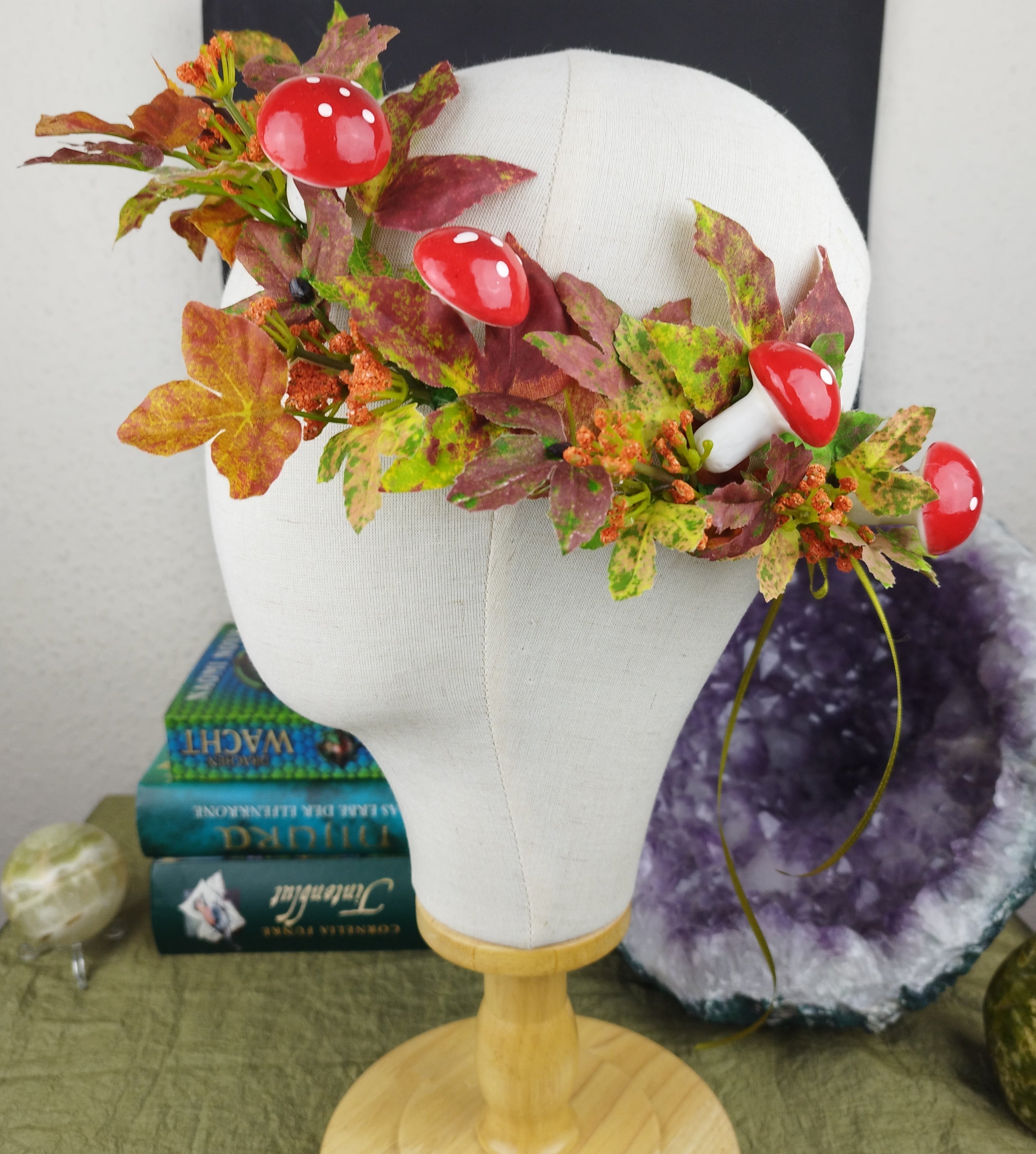 Ritualkopfschmuck Waldhexe