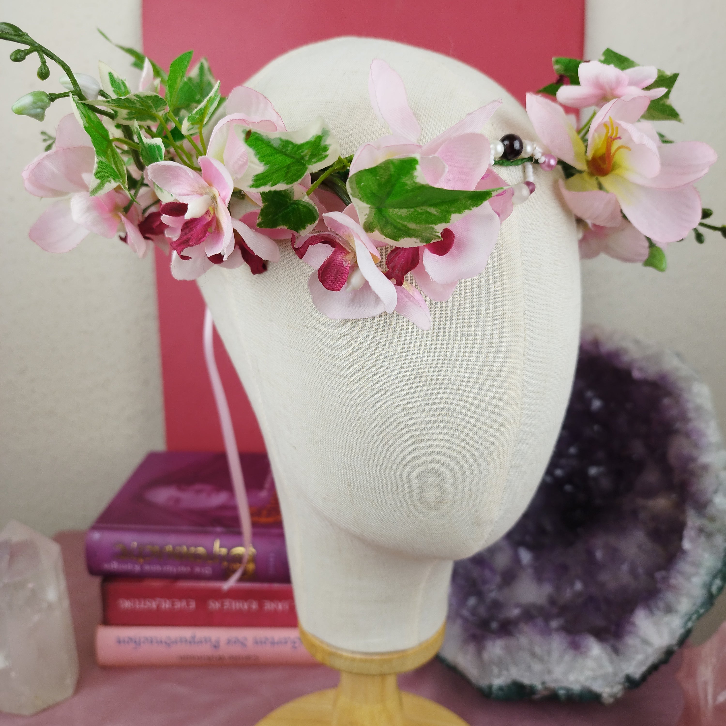 Schmuckset Selbstliebe: Ritualkopfschmuck und Ohrringe