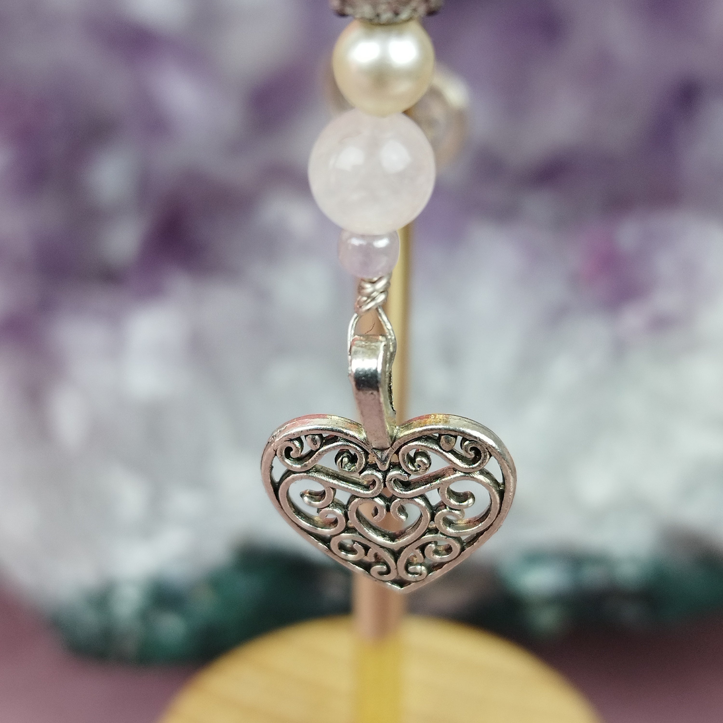 Schmuckset Priesterin: Ritualkopfschmuck und Ohrringe