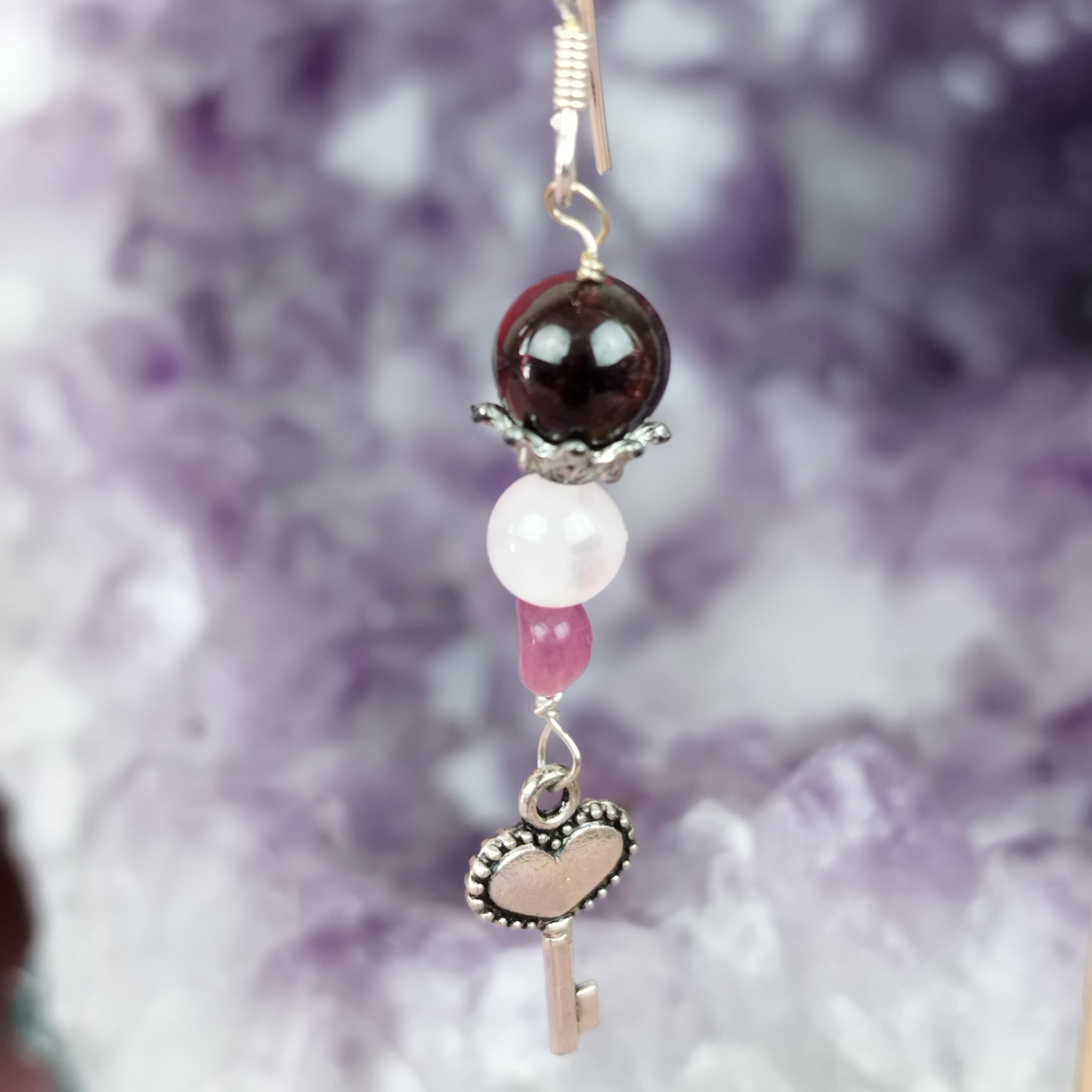 Schmuckset Selbstliebe: Ritualkopfschmuck und Ohrringe