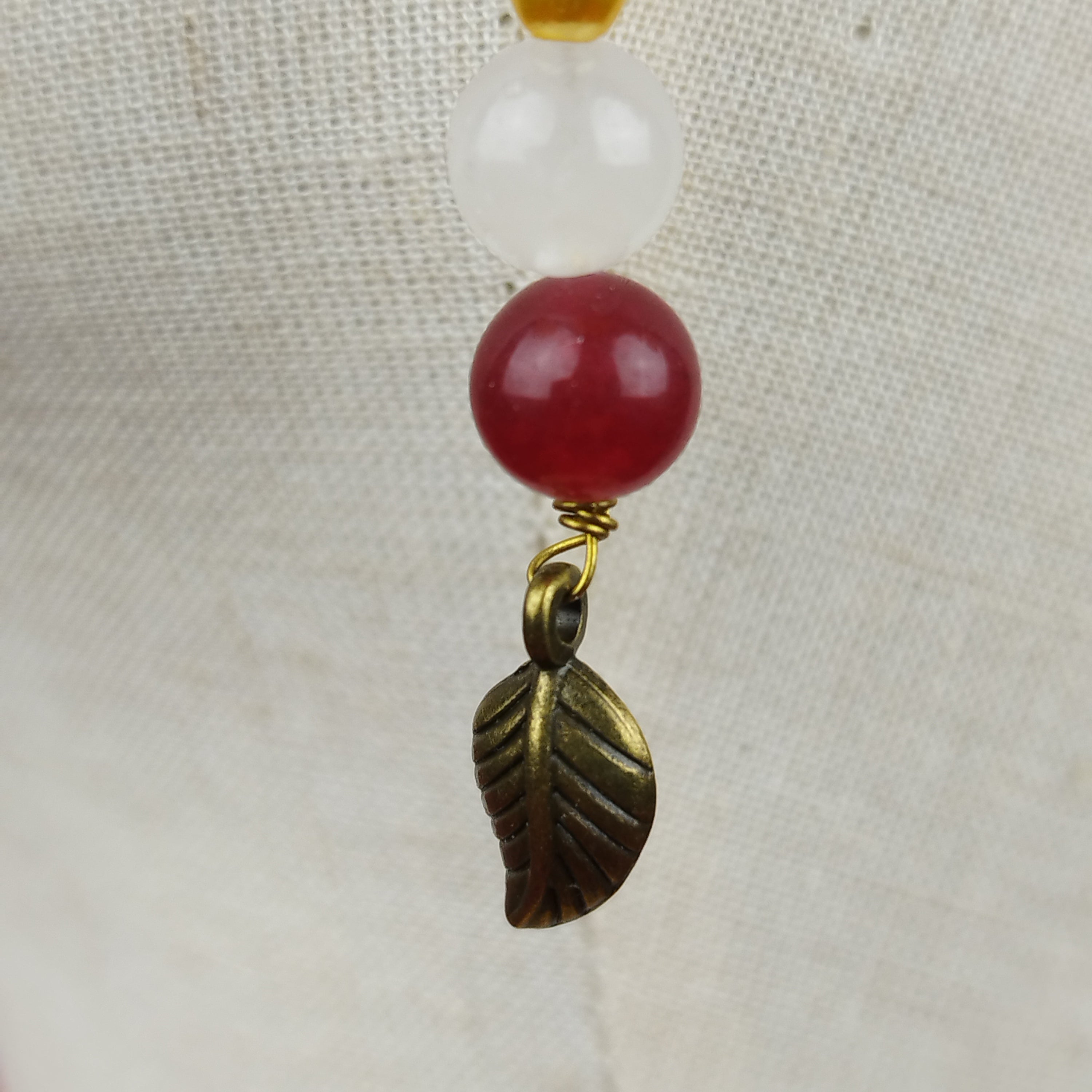 Schmuckset Phönix: Ritualkopfschmuck und Ohrringe