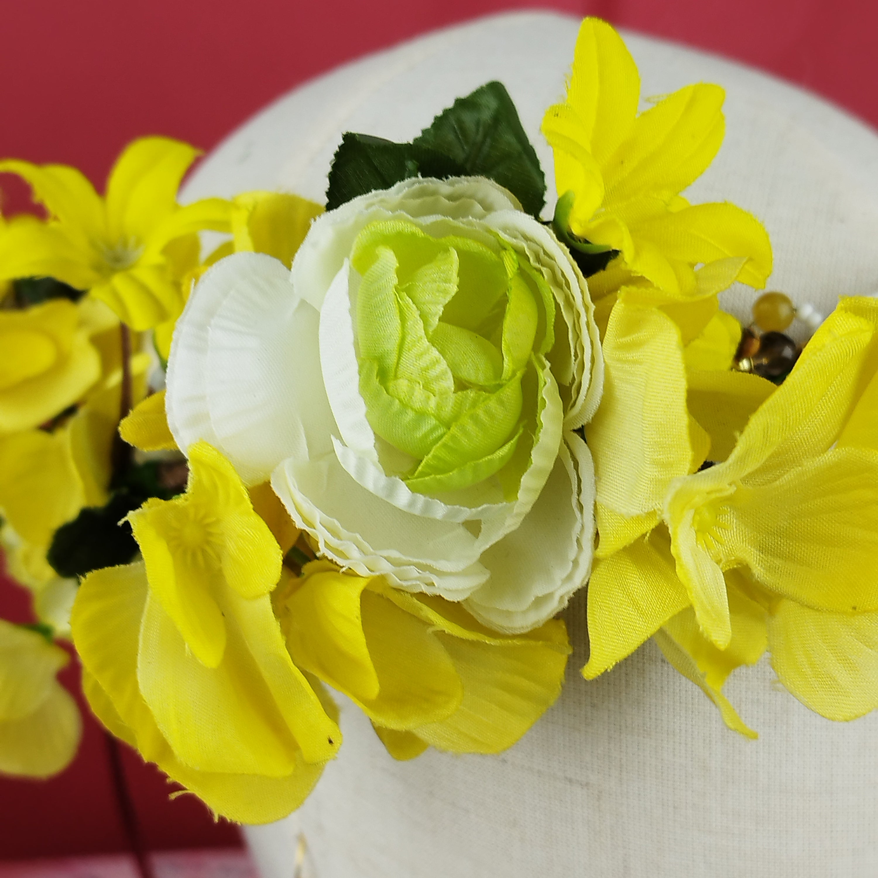 Schmuckset Phönix: Ritualkopfschmuck und Ohrringe