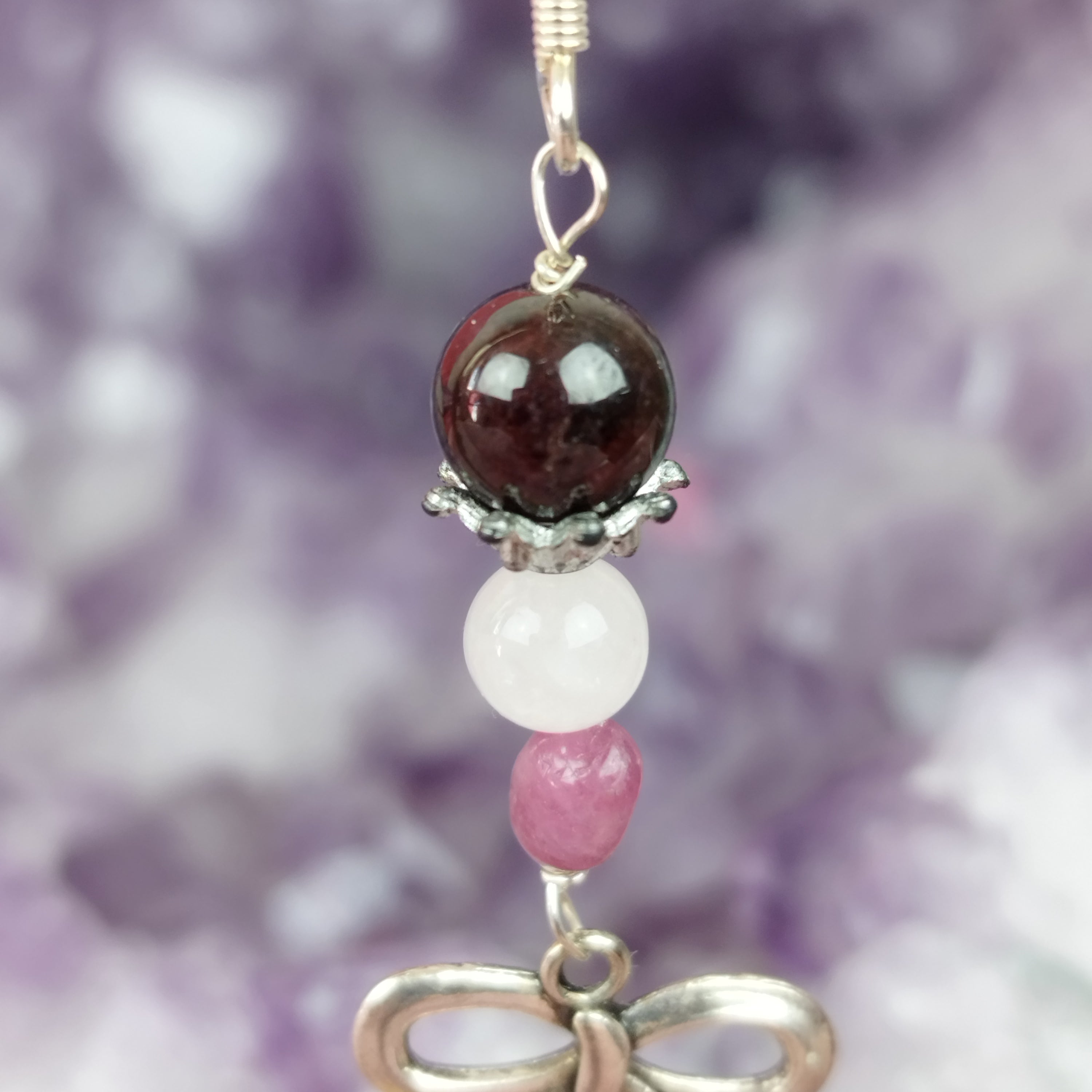 Schmuckset Selbstliebe: Ritualkopfschmuck und Ohrringe