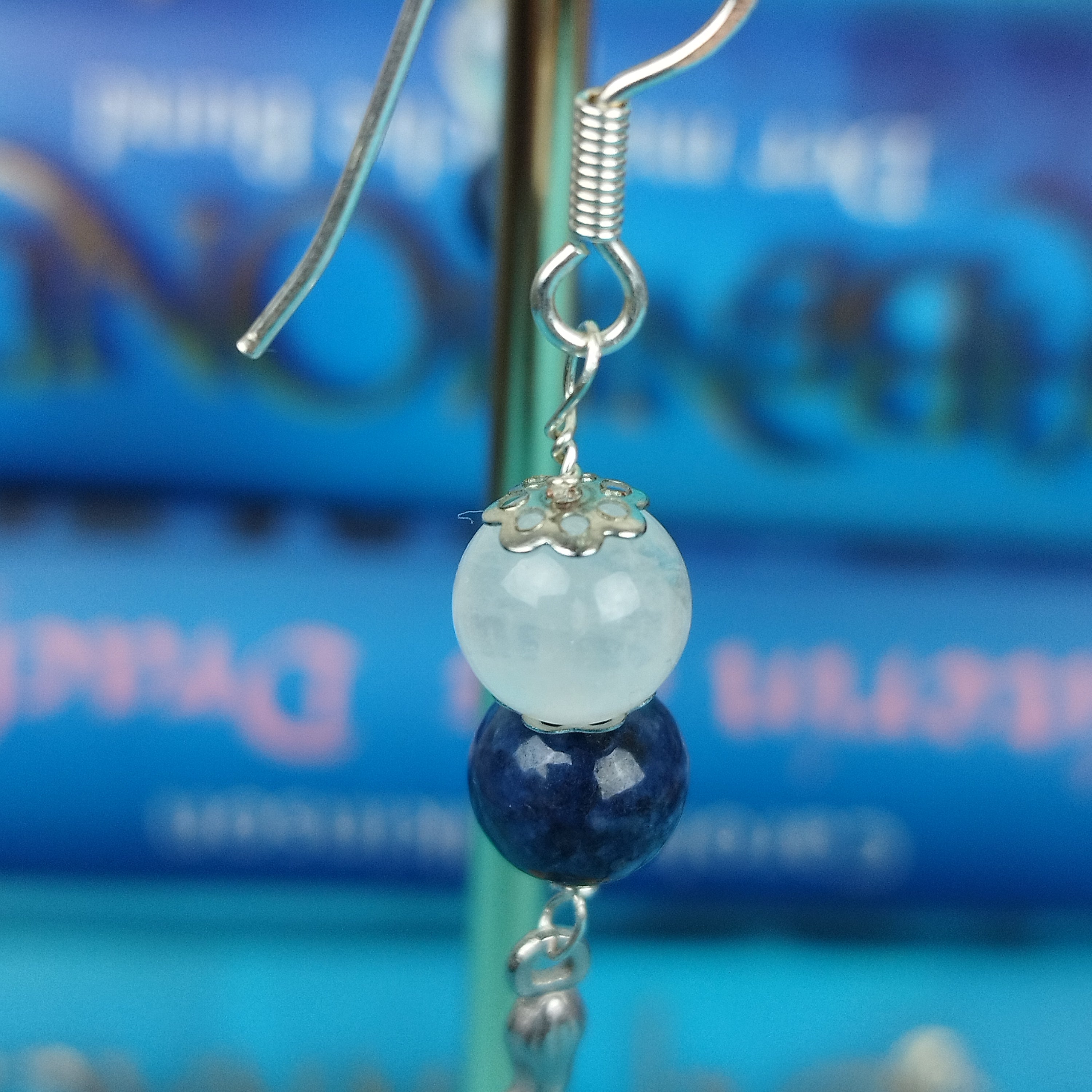 Schmuckset Himmelsschlange: Kette und Ohrringe