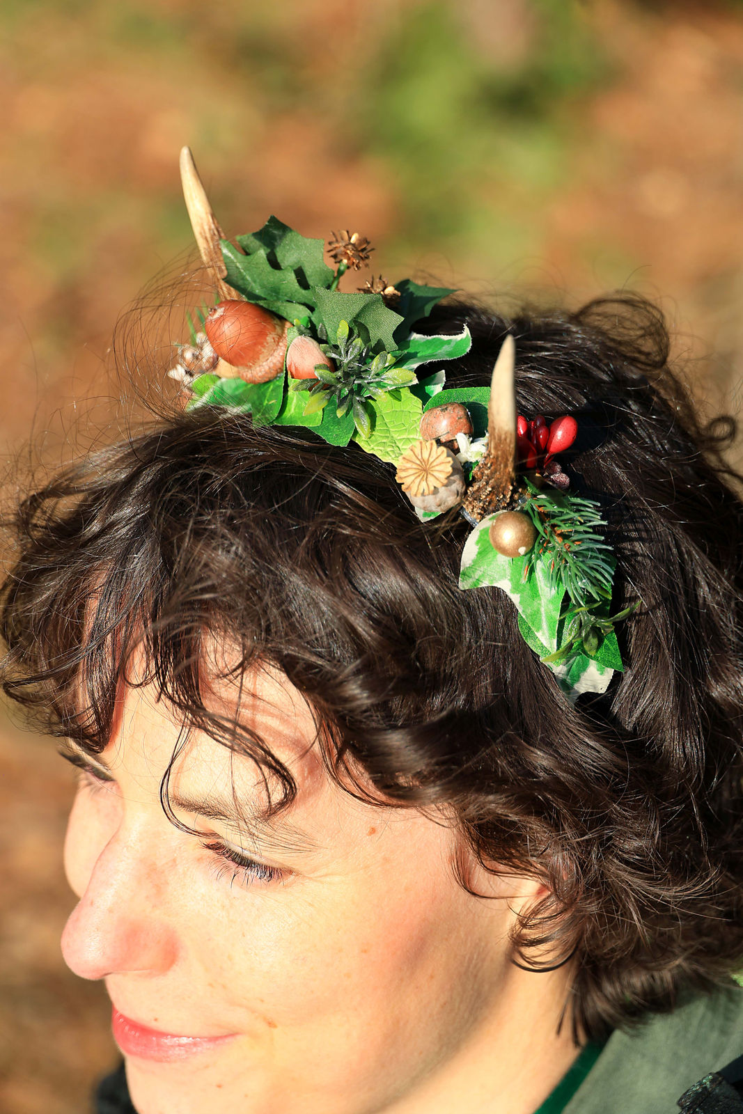 Kopfschmuck: Spirit des Waldes