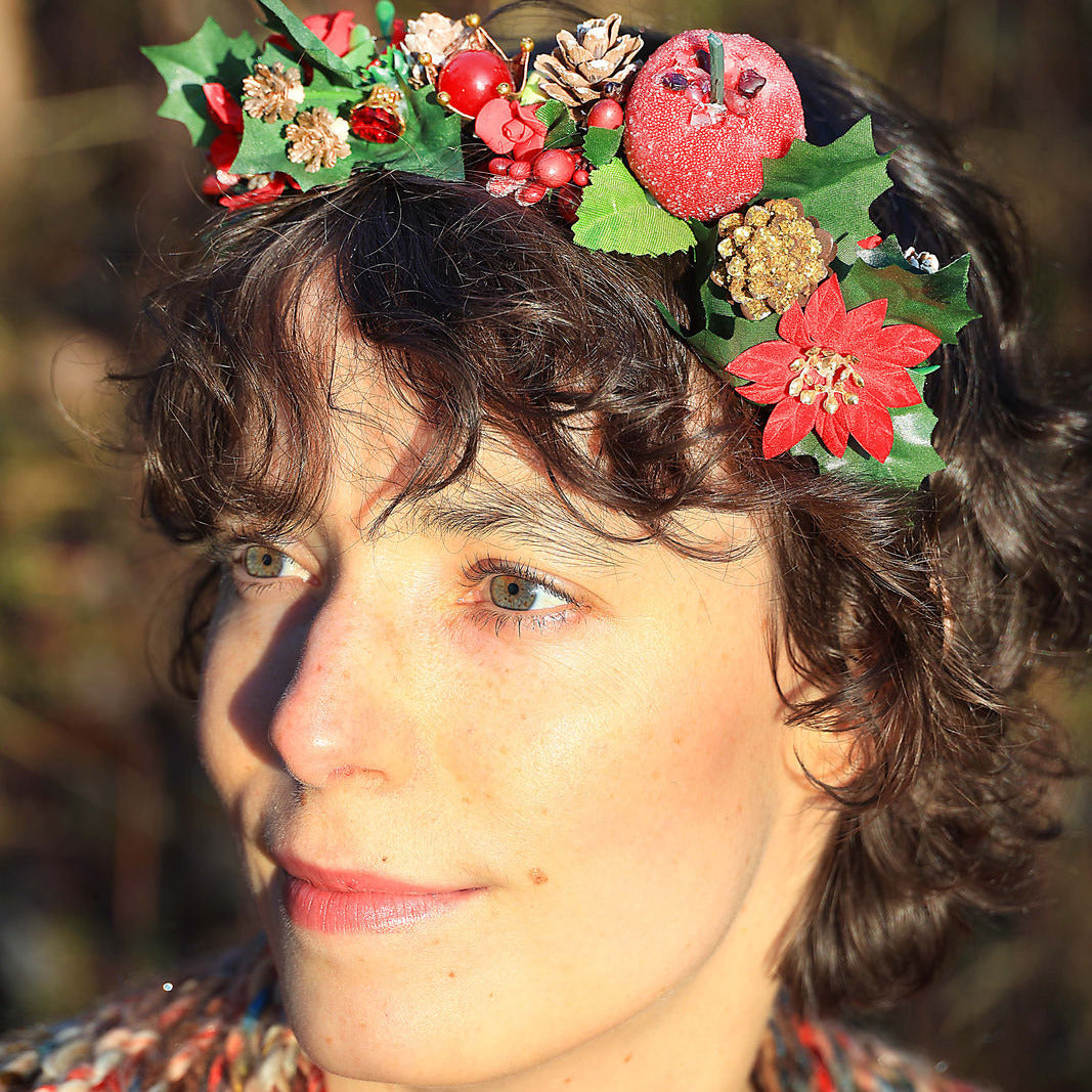 Kopfschmuck: Erfülltes Leben