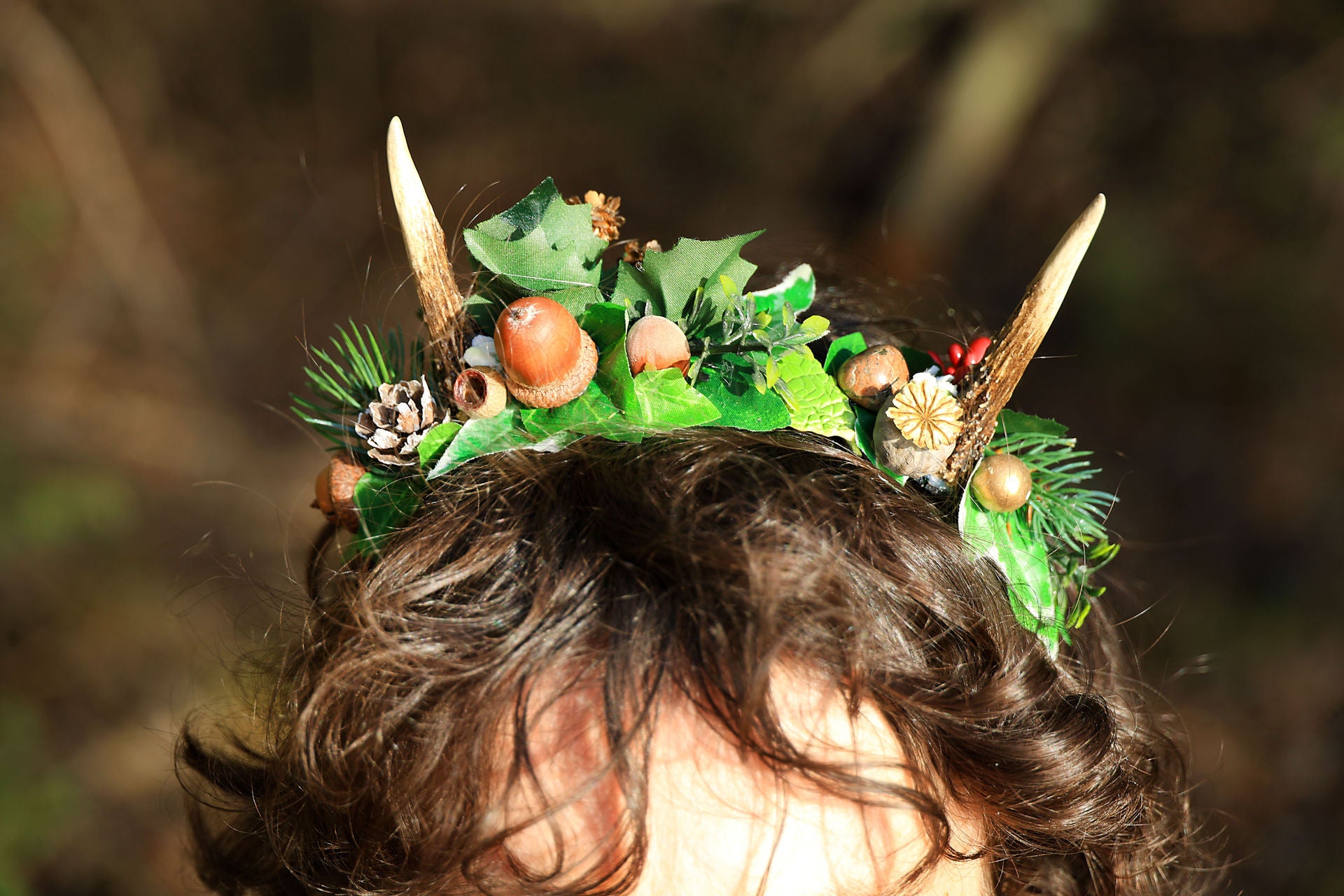 Kopfschmuck: Spirit des Waldes