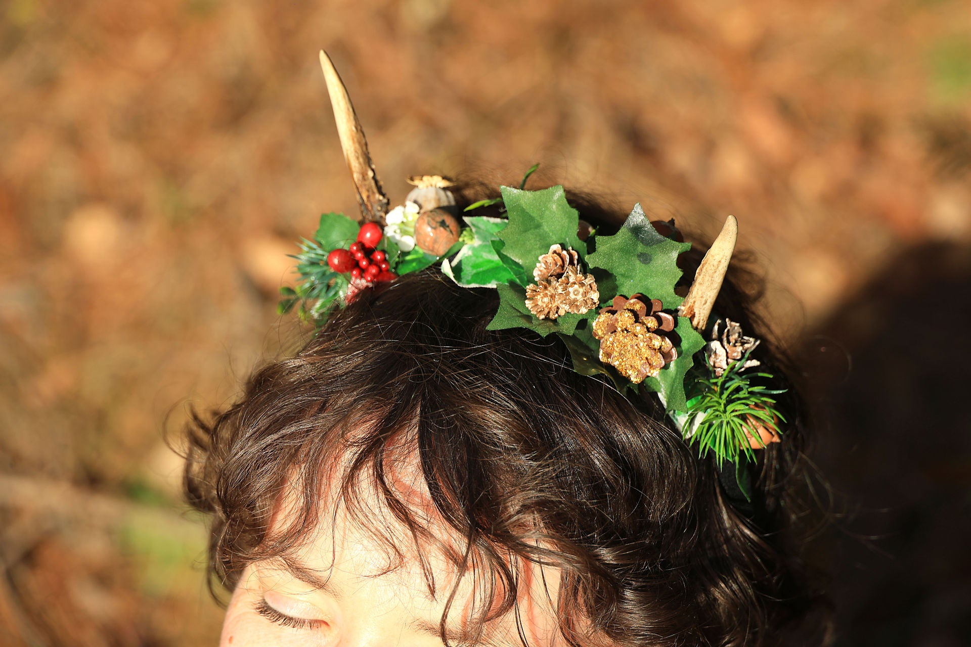 Kopfschmuck: Spirit des Waldes