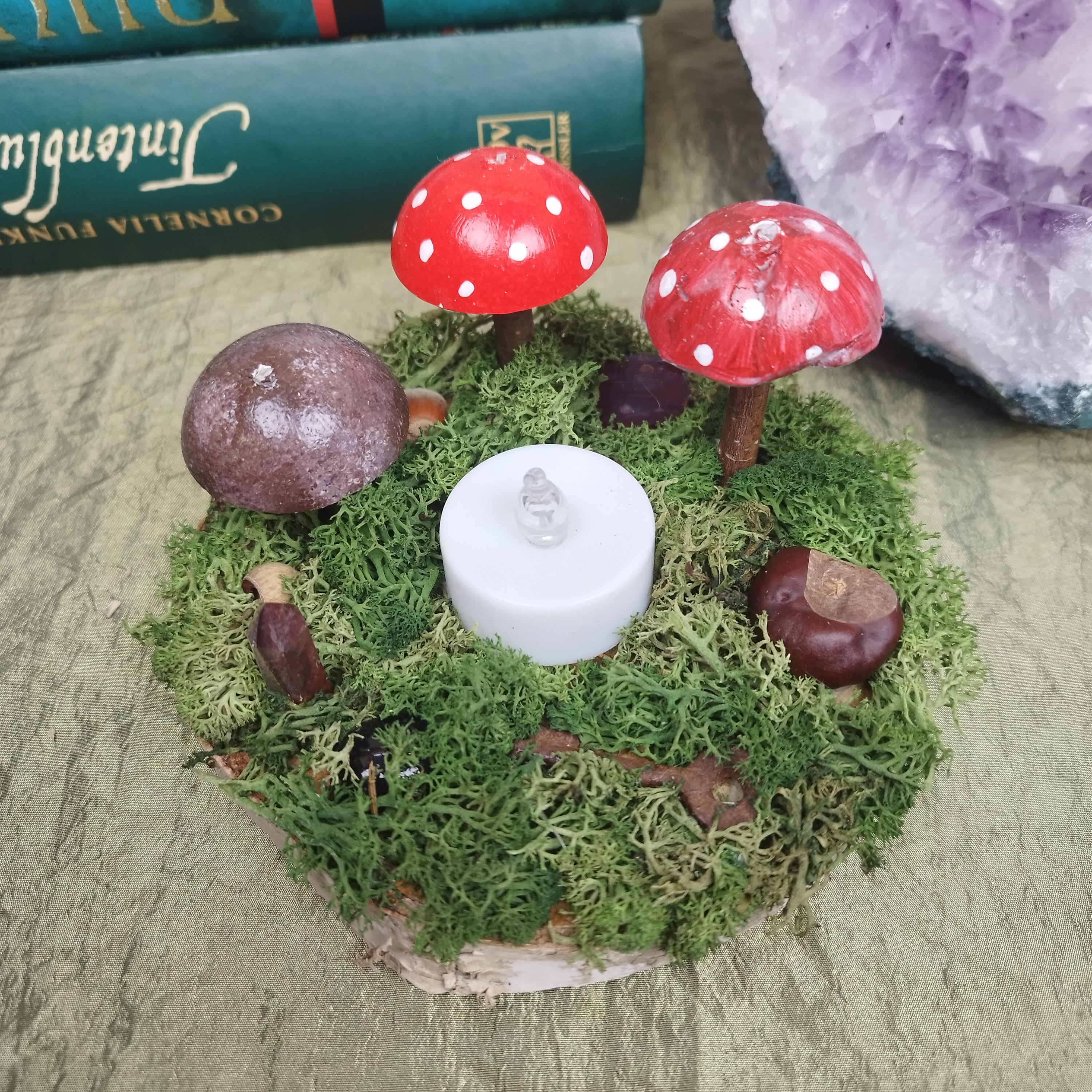 Altar Fliegenpilz in fünf Varianten