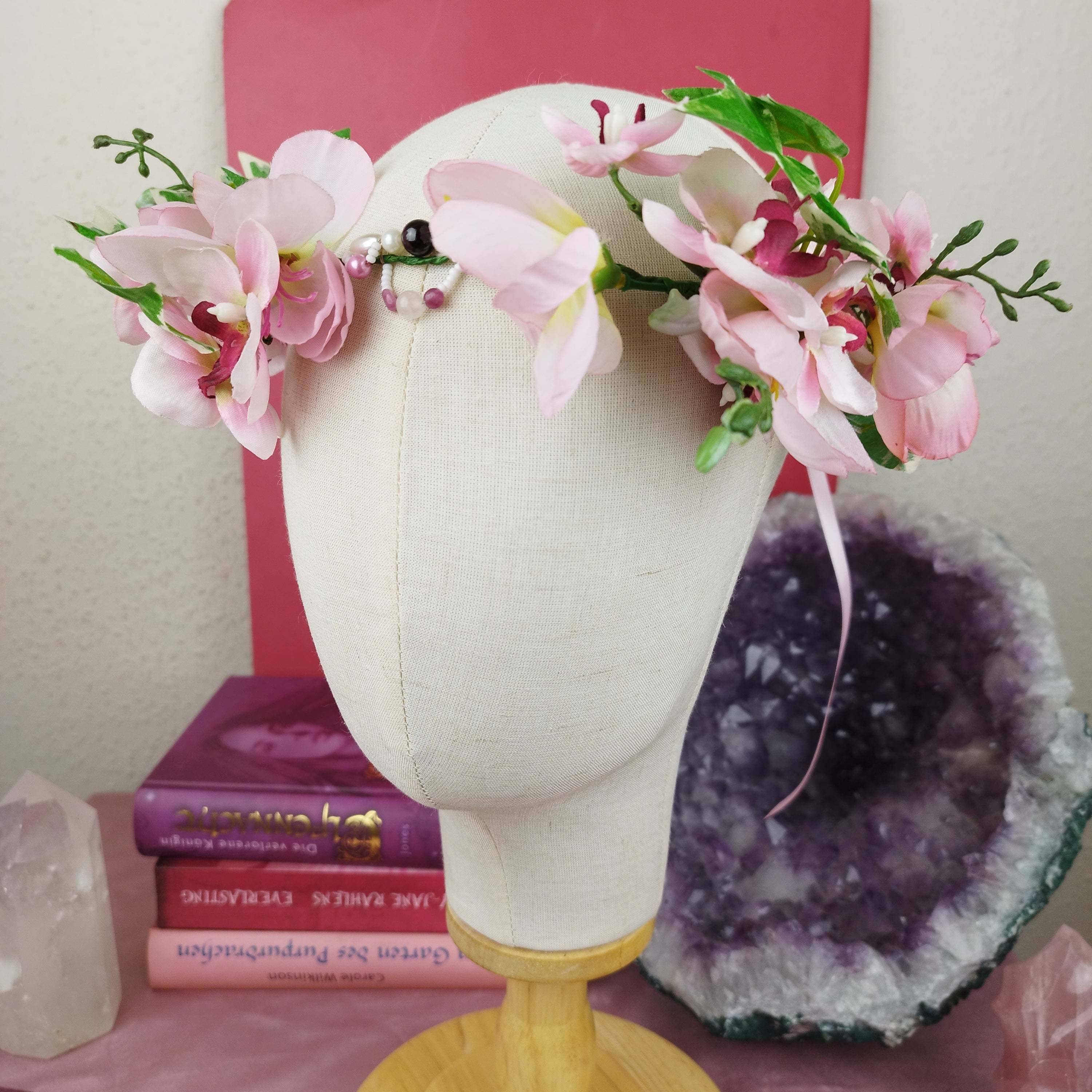 Schmuckset Selbstliebe: Ritualkopfschmuck und Ohrringe