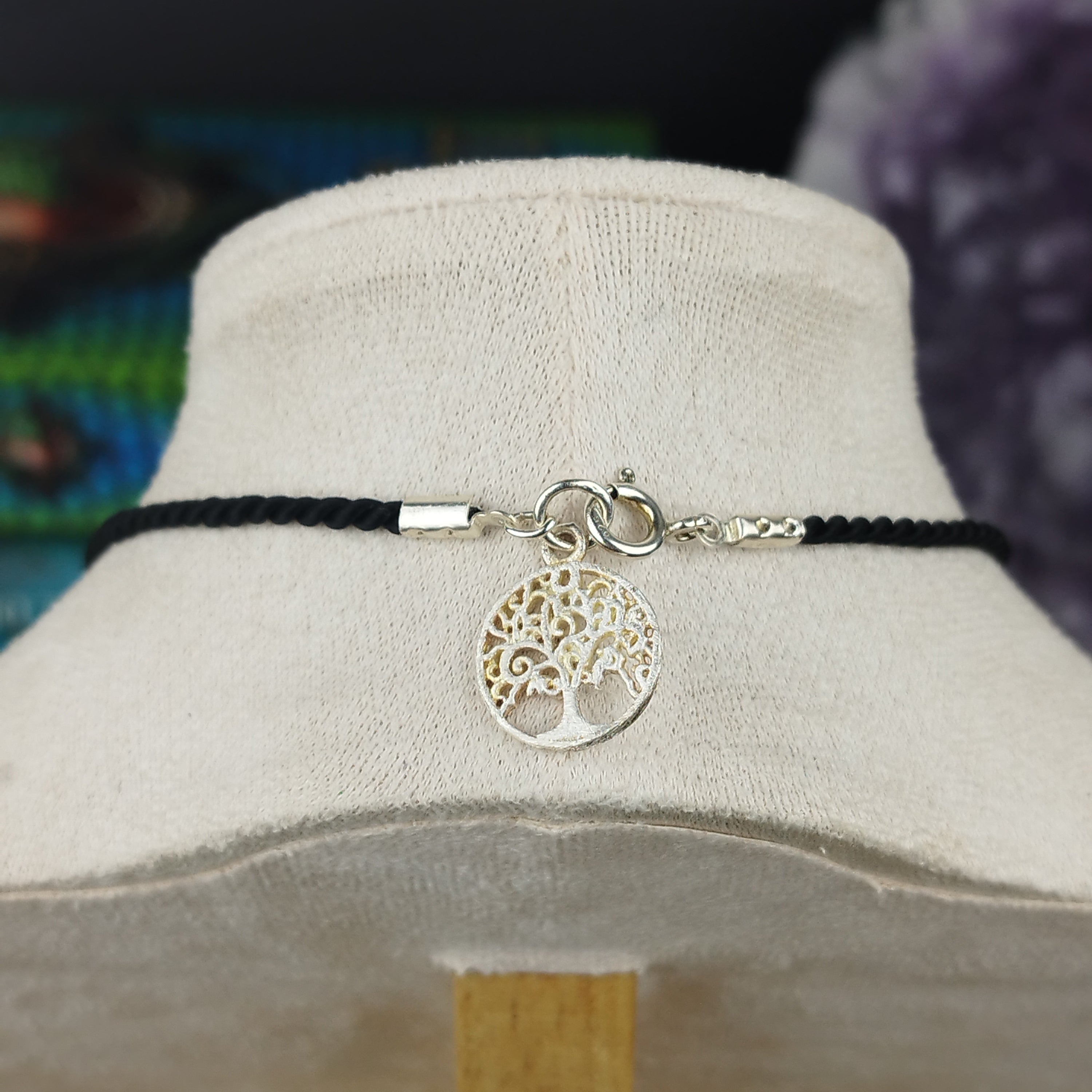 Schmuckset Erdschlange: Kette und Ohrringe