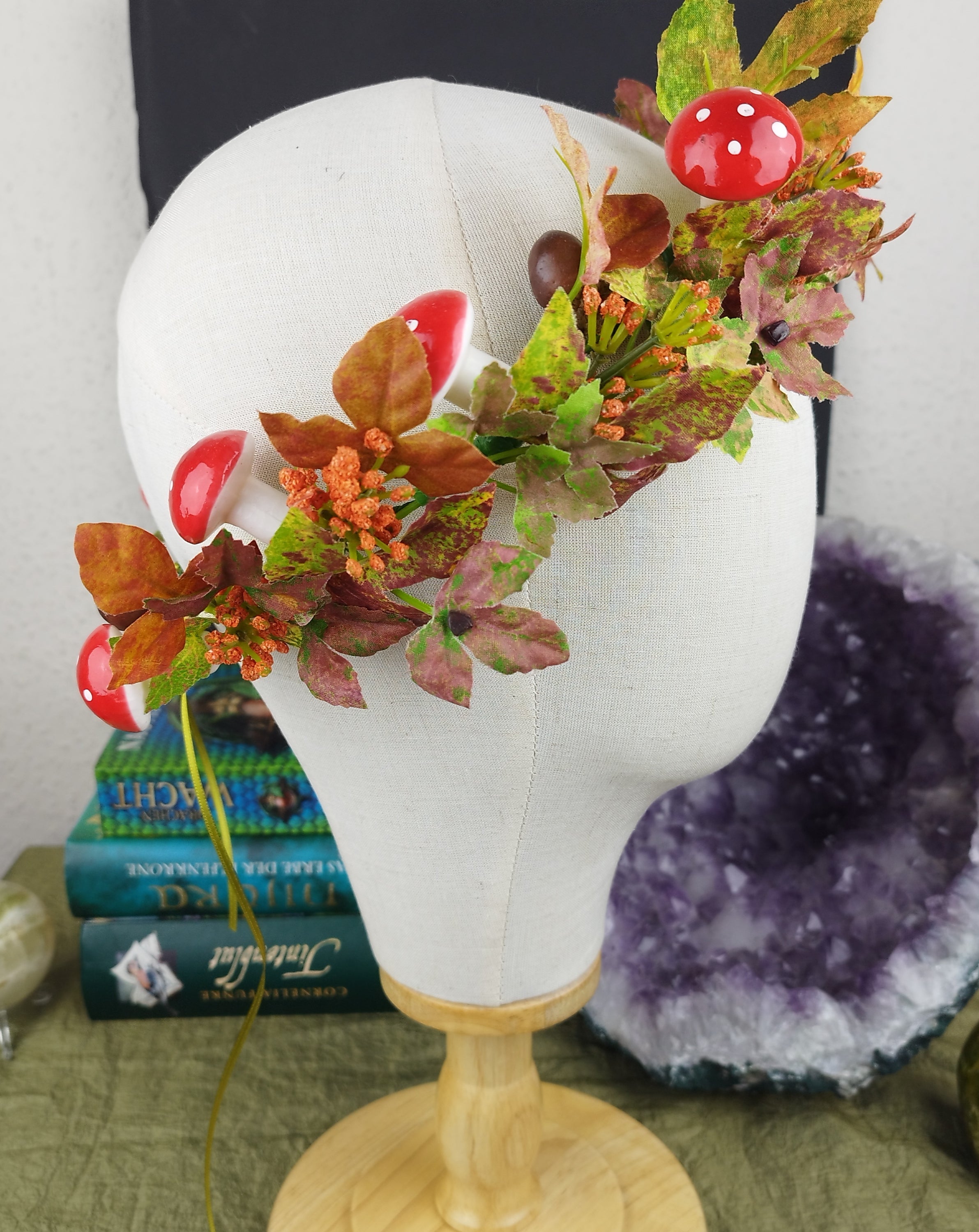 Ritualkopfschmuck Waldhexe