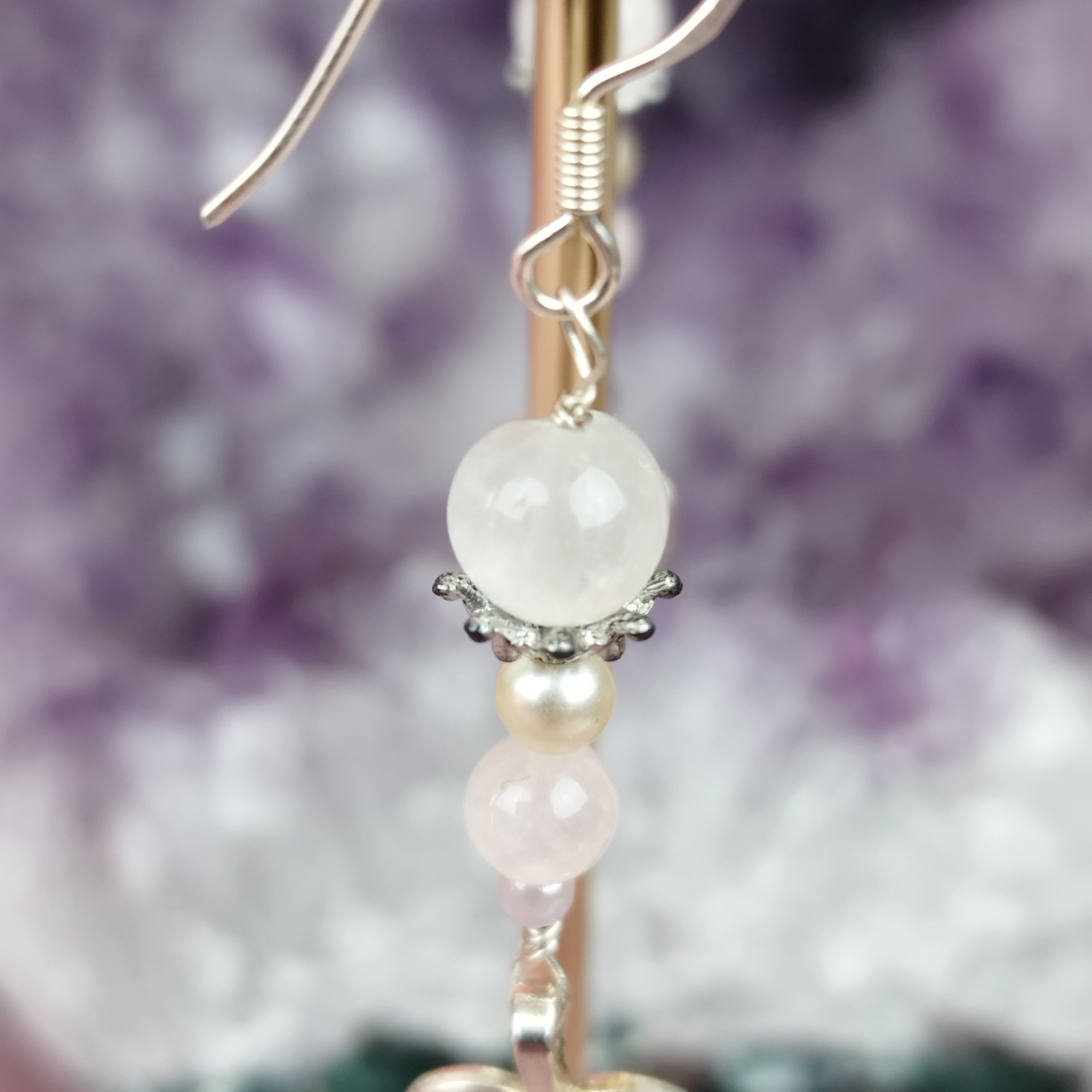 Schmuckset Priesterin: Ritualkopfschmuck und Ohrringe