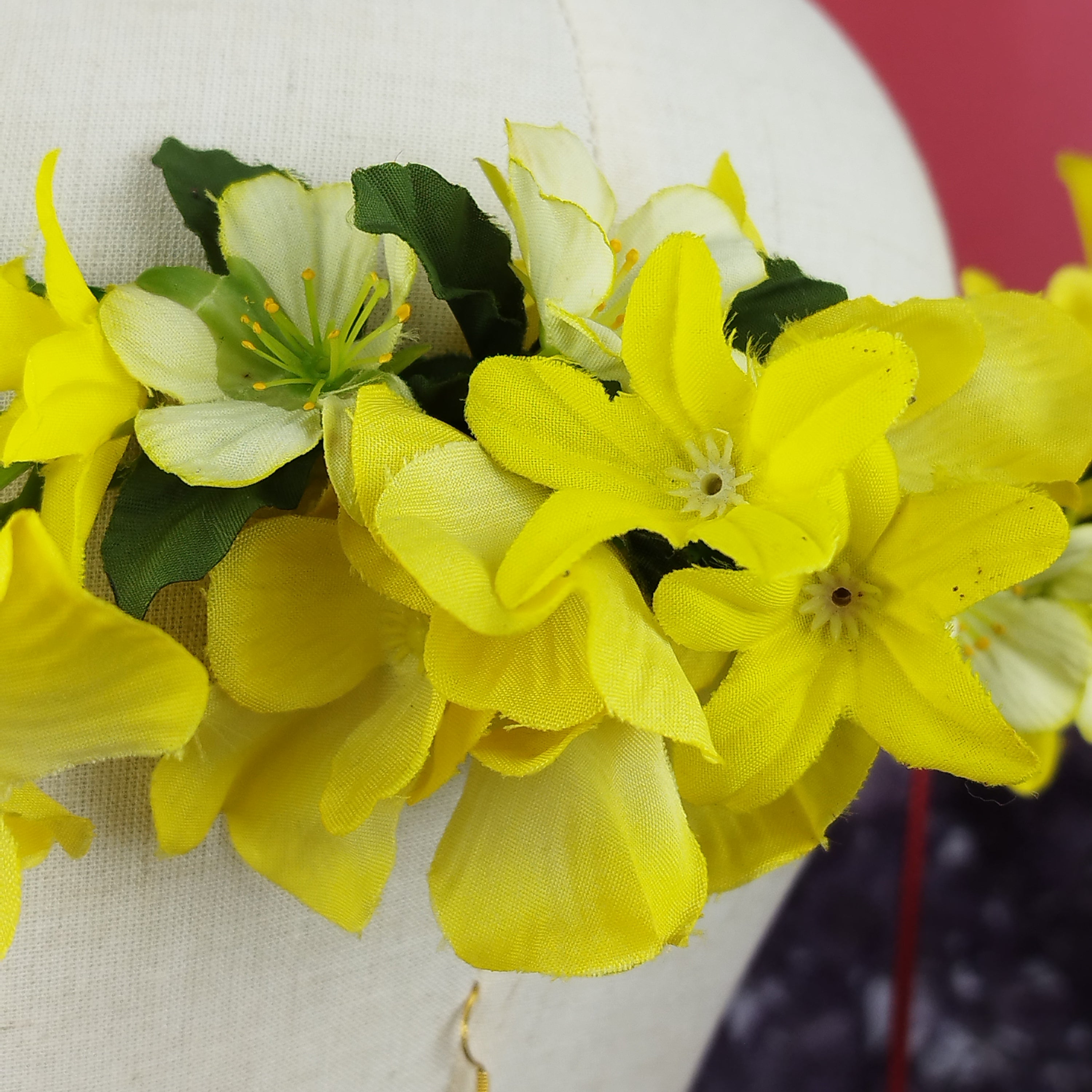 Schmuckset Phönix: Ritualkopfschmuck und Ohrringe