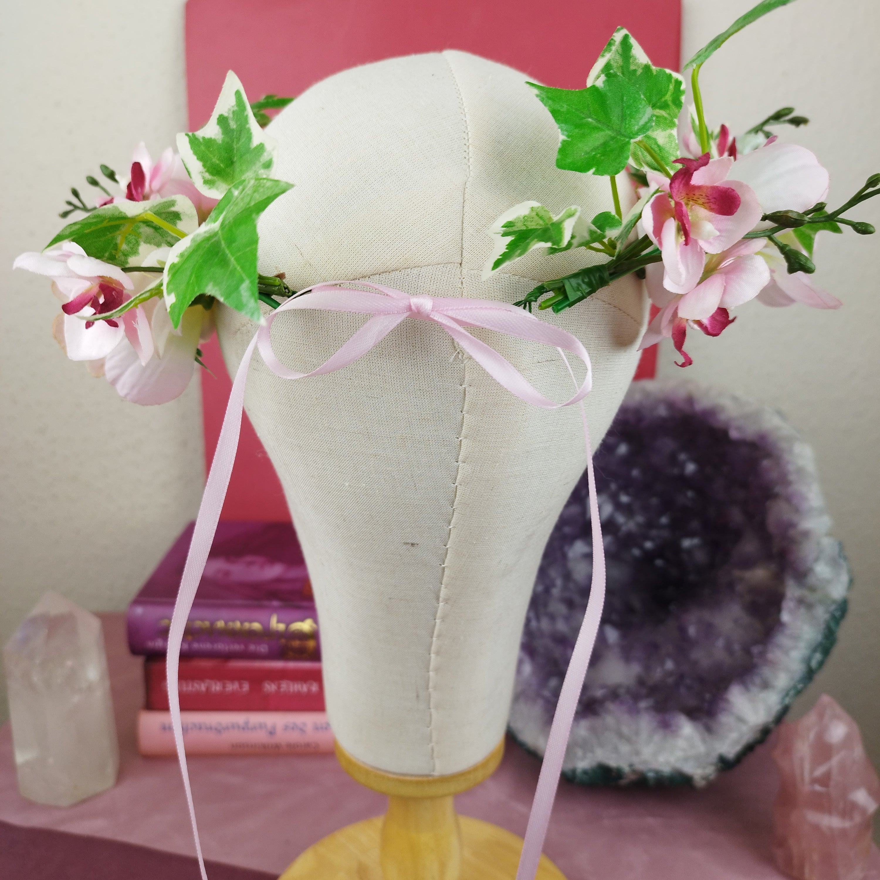 Schmuckset Selbstliebe: Ritualkopfschmuck und Ohrringe